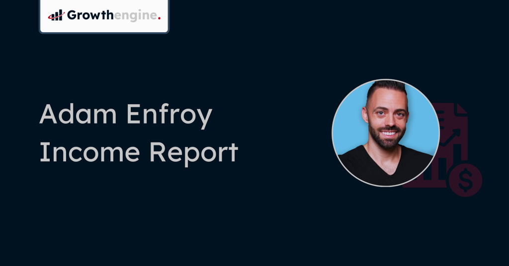 Adam Enfroy Income Report