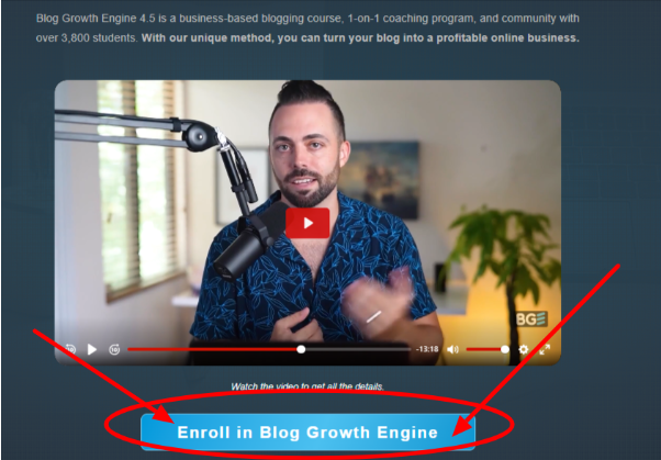 Blog Growth Engine course
