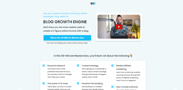 Blog Growth Engine Course