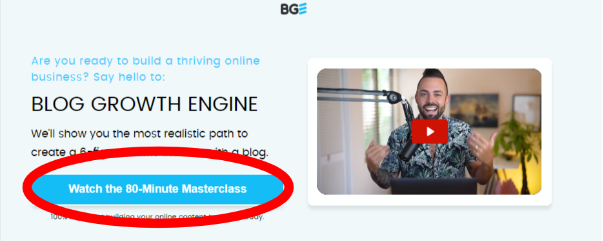 Watch the Blog Growth Engine MasterClass