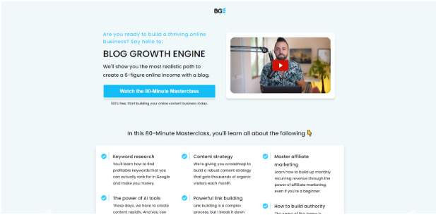 Blog Growth Engine Course 